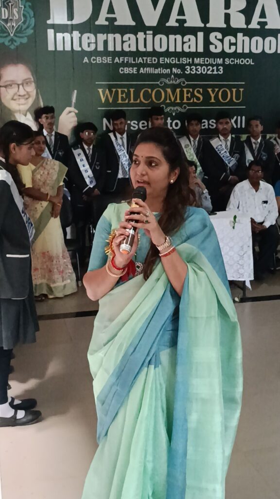 दावड़ा इंटरनेशनल स्कूल पटेवा मे छात्र संघ परिषद का हुआ शपथ ग्रहण, मनाया गया फाउंडर्स डे 8 img 20240805 141607920118121323539261